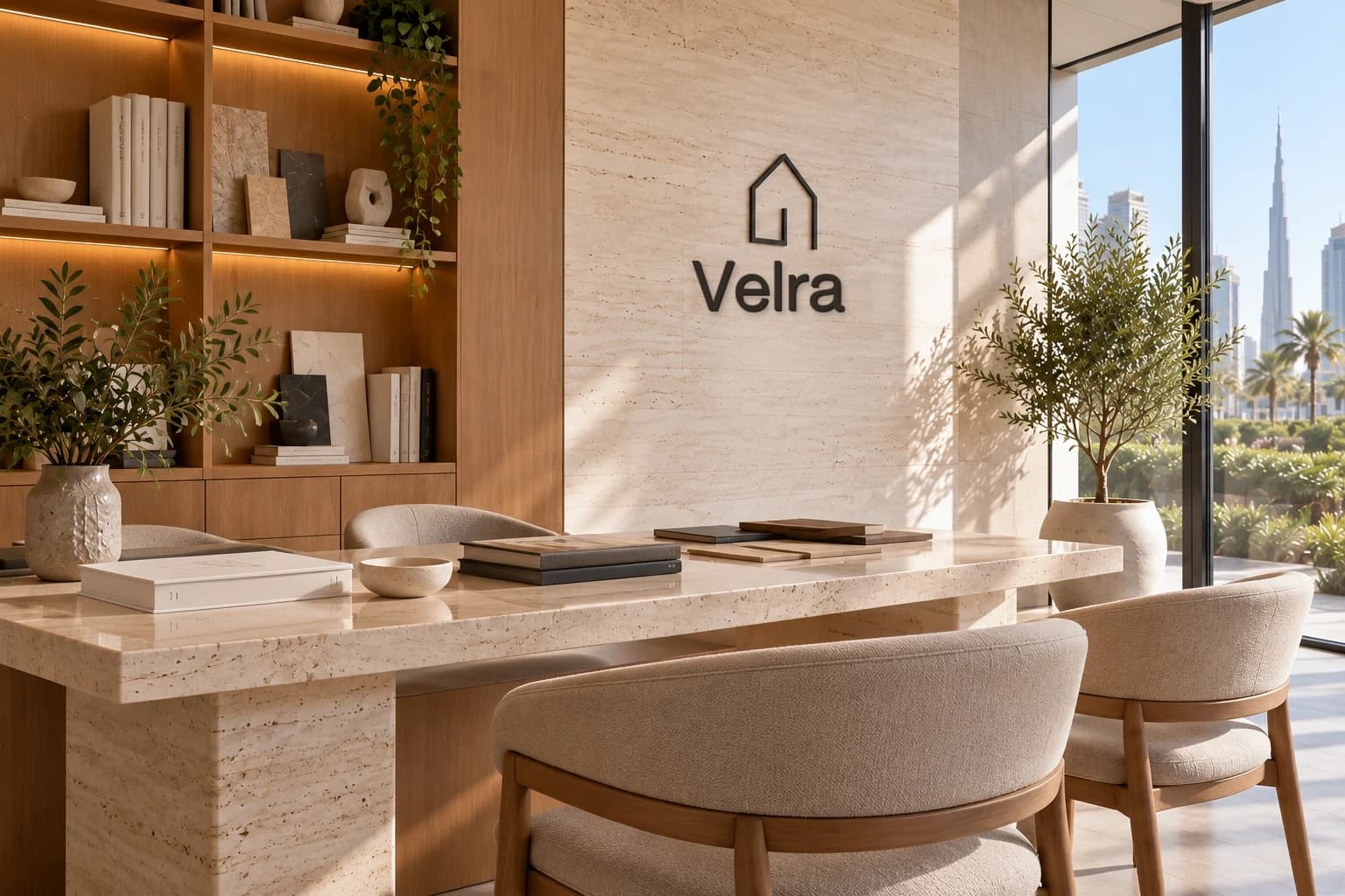Empty Velra consultation studio
